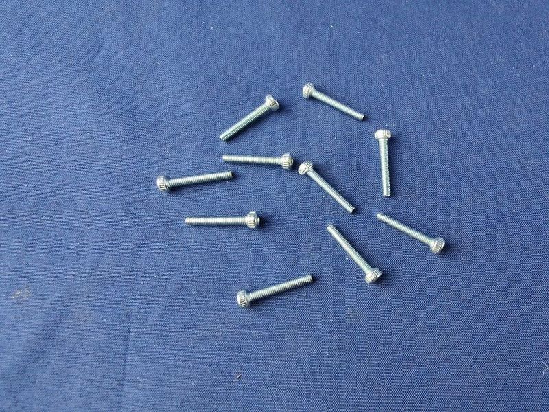 #M2,5-16-912-129-V-10;  ISK M2,5 x 16   DIN 912 12.9  (10 Stück) verzinkt