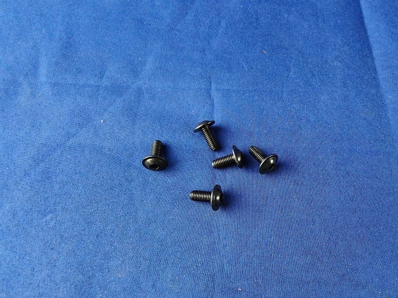 #M5-12-34805-109-5;  ISK M5 x 12   DIN 34805 10.9  (5 Stück) blank