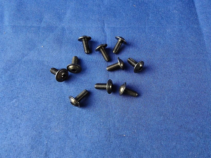 #M5-12-34805-109-10;  ISK M5 x 12   DIN 34805 10.9  (10 Stück) blank