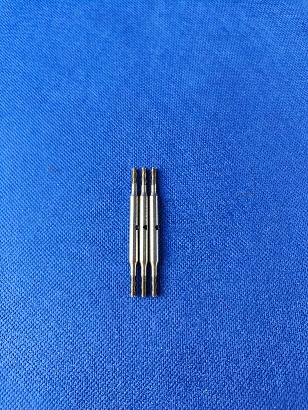 #X-9100-65-M3-3;  Gestänge 65mm M3 für 3-Blatt Rotorkopf (3 Stück)