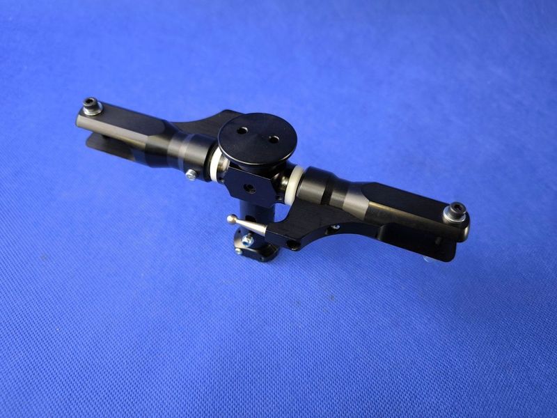 #2000-2-12L-S; 2-Blatt Rotorkopf FBL 700 Serie ø12mm in SCHWARZ #2000-2-12L-S; 2-Blatt Rotorkopf FBL 700 Serie ø12mm in SCHWARZ