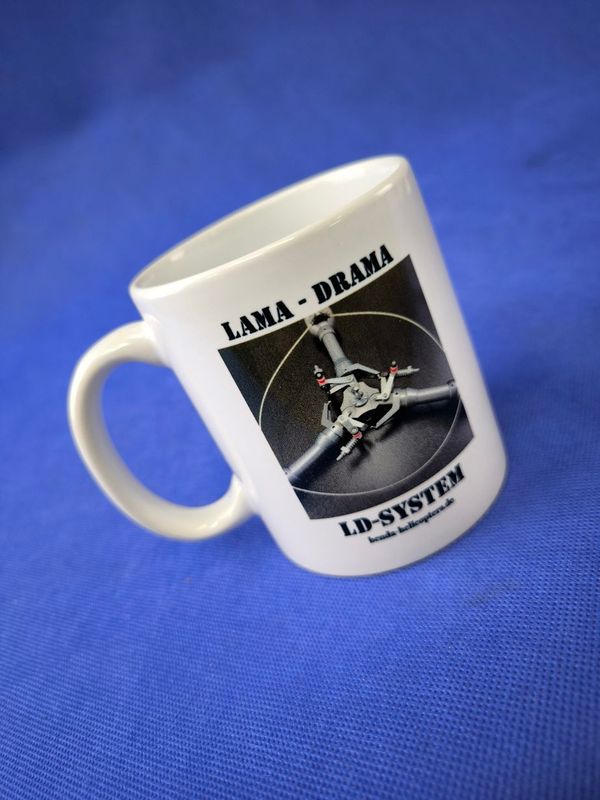 #11000-T-LA; Tasse mit #11000-T-LA; Tasse mit "Lama - Drama Design"