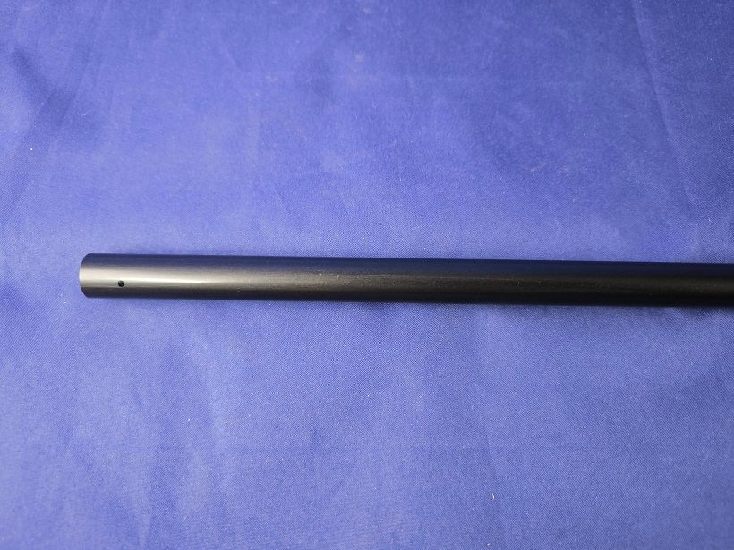 #3000-1;   Heckrohr Alu ø16mm x 595mm schwarz