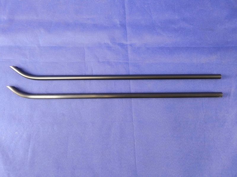 #0502-10-2; Kufenrohr ø10mm #0502-10-2; Kufenrohr ø10mm "schwarz" (2 Stück)