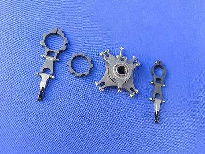 #7300-12-LA;  Taumelscheibe und 2x TS-Mitnehmer + Abschlußring LAMA Serie
