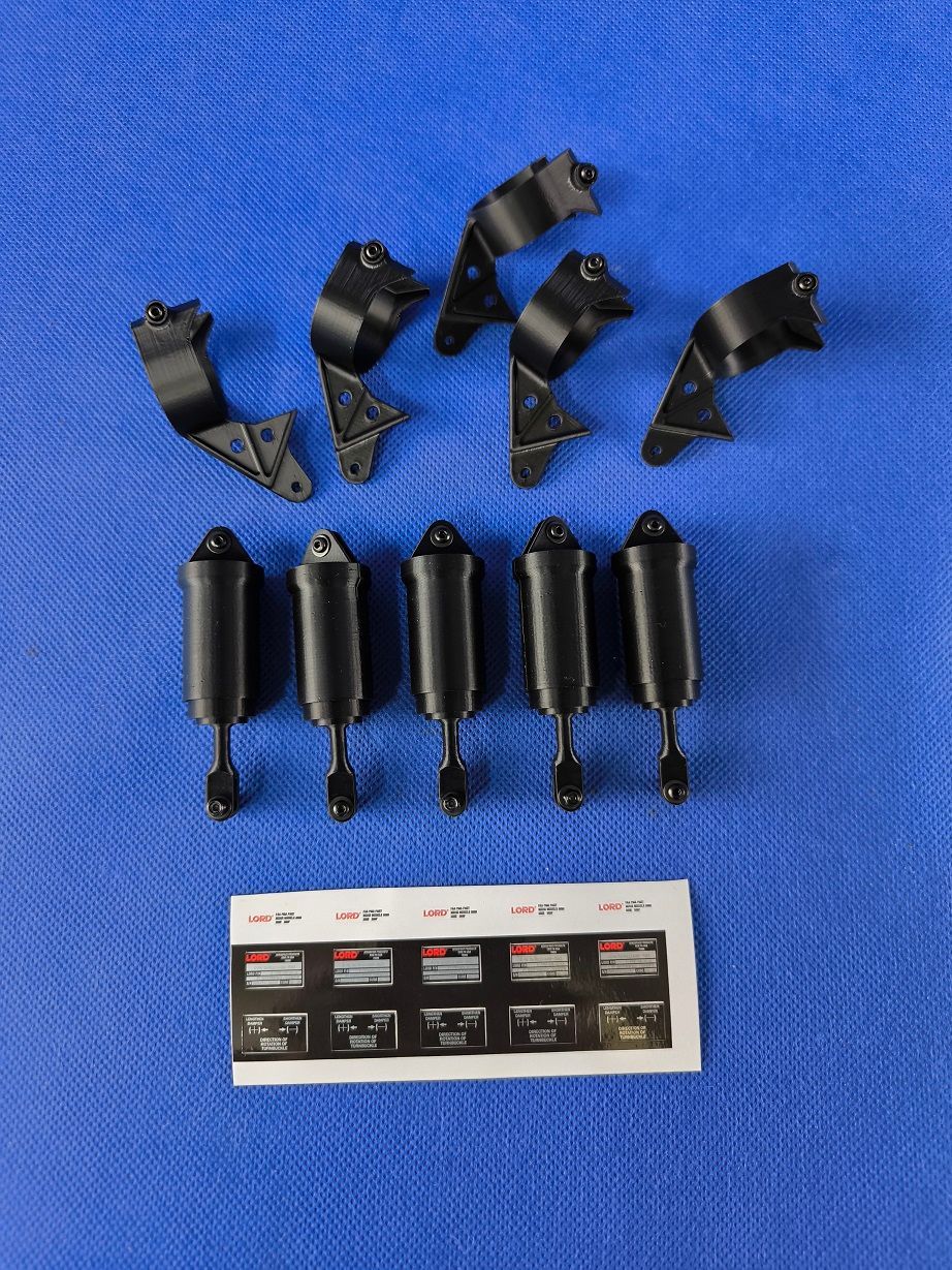 #12000-5-H - Dämpfer-Kit für 5-Blatt Rotorkopf der Version S 1000 Serie