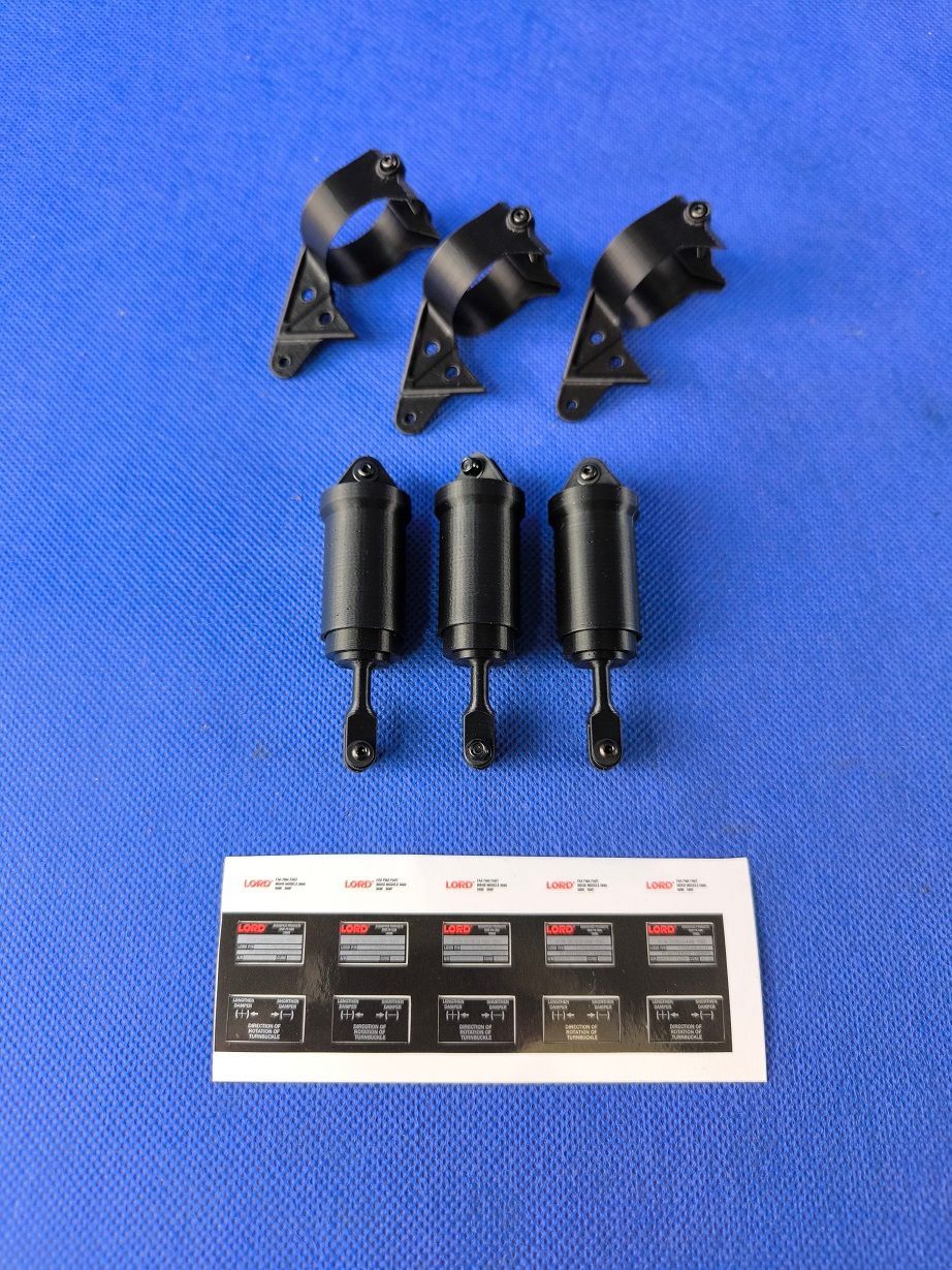 #12000-3 - Dämpfer-Kit für 3-Blatt Rotorkopf der Version S 1000 Serie