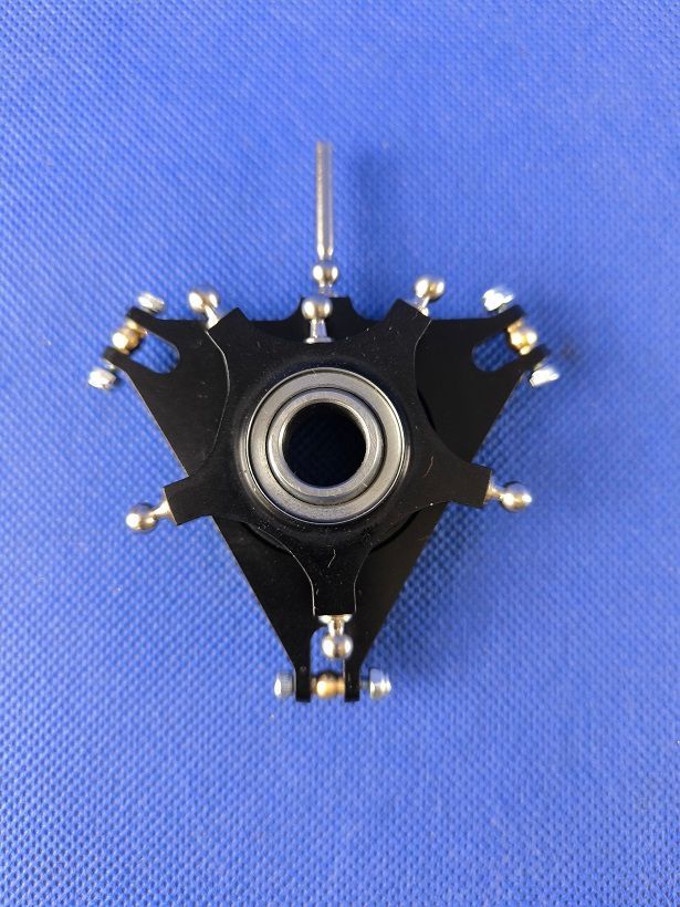 #7250-5-12-S;  5-Blatt Taumelscheibe 120°  für  ø12mm