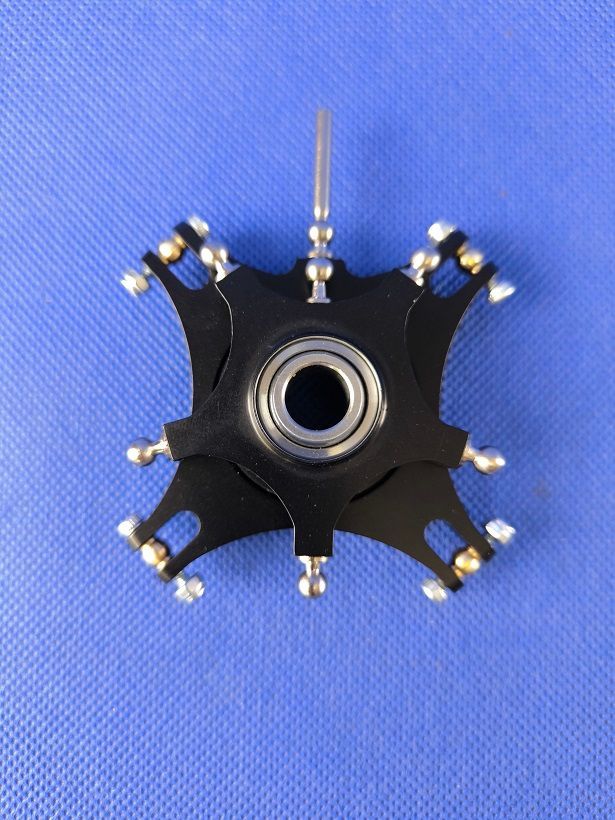 #7200-5-10-S;  5-Blatt Taumelscheibe 90°  für  ø10mm