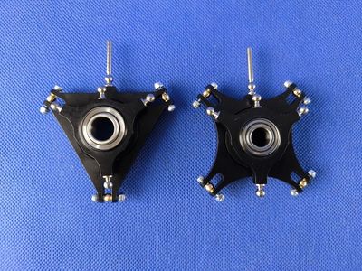 Taumelscheiben für Scale-Helikopter ø12mm & ø10mm in Schwarz