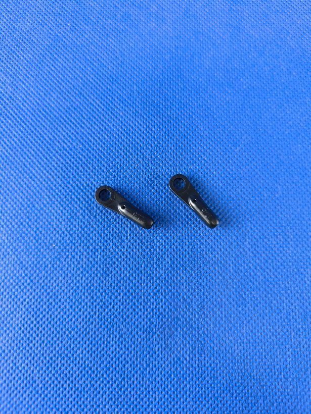 #9700-2-2;   Kugelclips Größe 2 (M2) f. ø4,8mm Kugel (2 Stück)