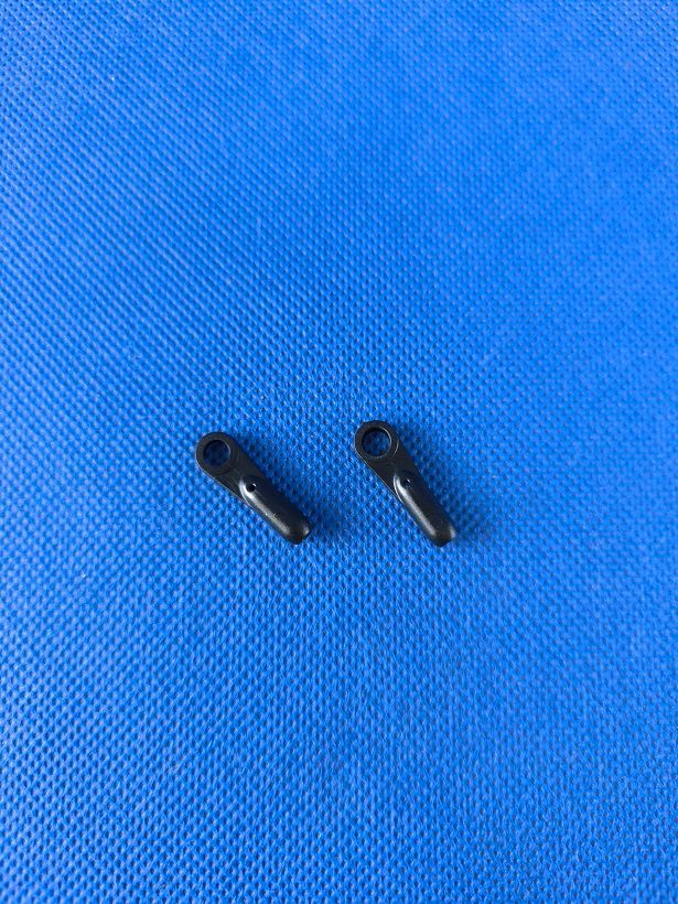 #9800-2,5-2;   Kugelclips Größe 2,5 (M2,5) f. ø4,8mm Kugel (2 Stück)