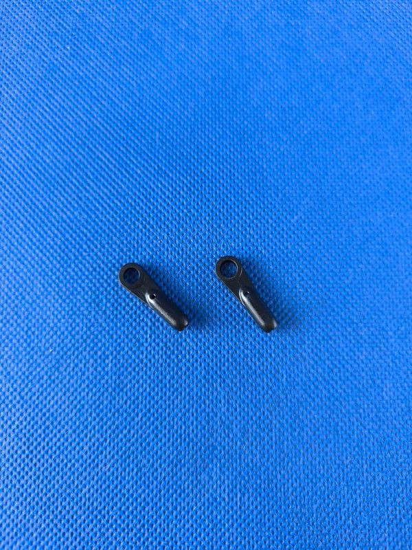 #9800-2,5-2;   Kugelclips Größe 2,5 (M2,5) f. ø4,8mm Kugel (2 Stück)