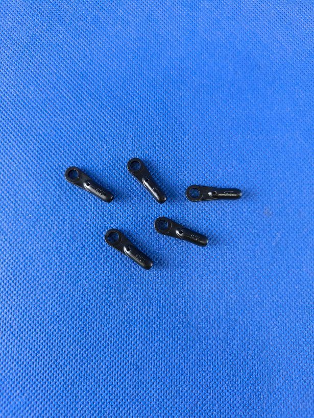 #9700-2-5;   Kugelclips Größe 2 (M2) f. ø4,8mm Kugel (5 Stück)