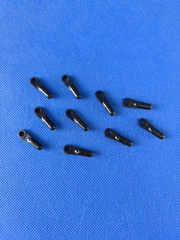 #9800-2,5-10;   Kugelclips Größe 2,5 f. ø4,8mm Kugel (10 Stück)
