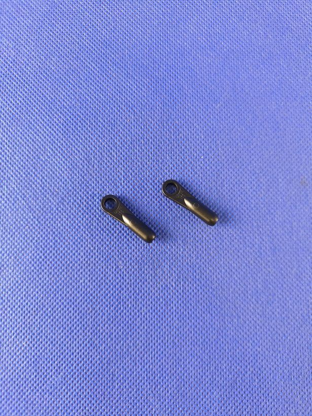 #9900-3-2;   Kugelclips Größe 3 (M3) f. ø4,8mm Kugel (2 Stück)