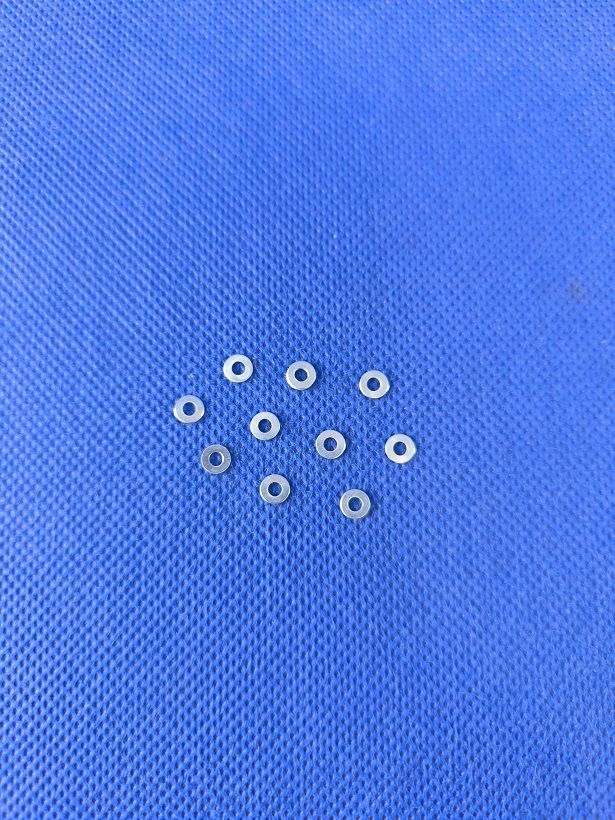 #2-125-10;  Scheibe ø2,2 DIN 125 (10 Stück) verzinkt