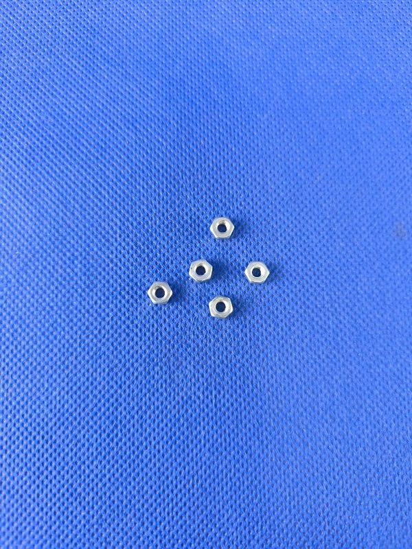 #M3-934-5; Mutter M3 DIN 934 (5 Stück) verzinkt #M3-934-5; Mutter M3 DIN 934 (5 Stück) verzinkt