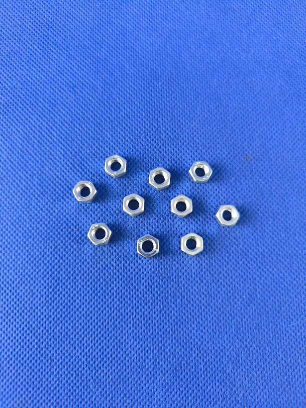 #M5-934-10;  Mutter M5 DIN 934 (10 Stück) verzinkt