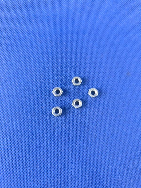 #M4-934-5; Mutter M4 DIN 934 (5 Stück) verzinkt #M4-934-5; Mutter M4 DIN 934 (5 Stück) verzinkt