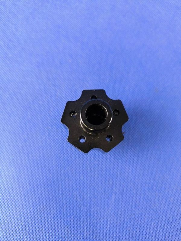 #1100-5-12-S-E; 5-Blatt Rotorkopfzentralstück für ø12mm "Rotorwelle" in Schwarz