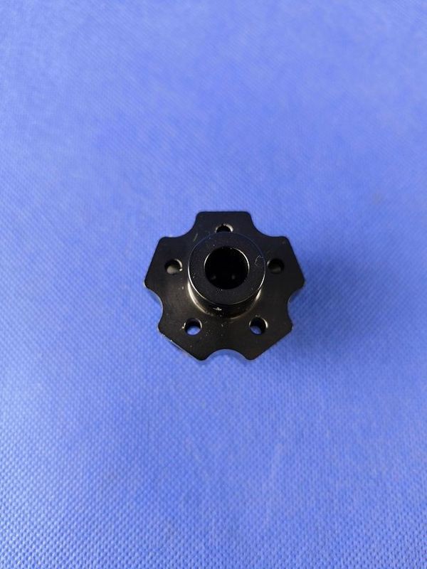 #1100-5-10-S-E; 5-Blatt Rotorkopfzentralstück für ø10mm "Rotorwelle" in Schwarz