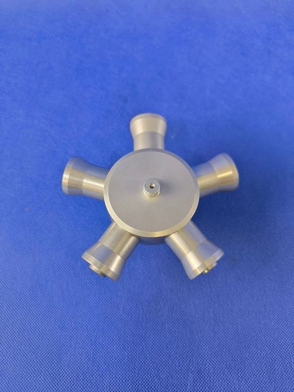 #3100-5-12;  5-Blatt Rotorkopfzentralstück für ø12mm "Rotorwelle" in Natur