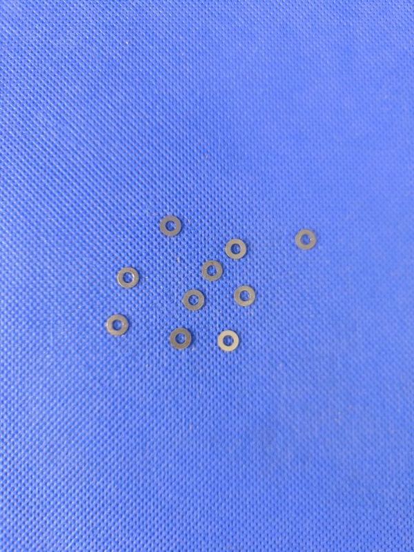 #PA-3-6-0,2-10;  Passcheibe 3 x 6 x 0,2  (10 Stück)
