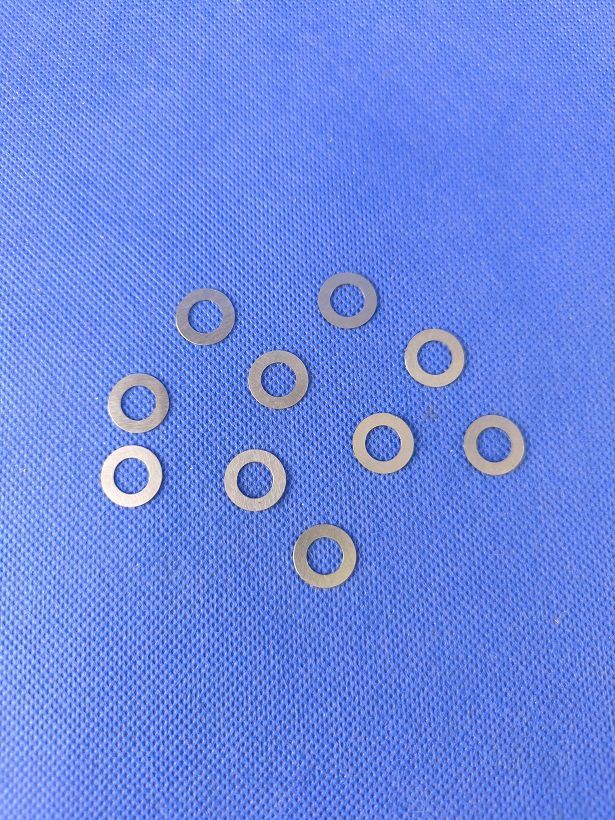 #PA-8-14-0,1-10;  Passcheibe 8 x 14 x 0,1  (10 Stück)