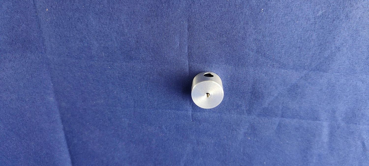 #1118; Distanz für Cfk-Rotordisk "Alu" in Natur