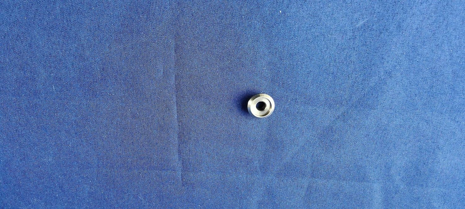 #1109-4; VA Buchse für ø4mm für Blatthalteschraube M4