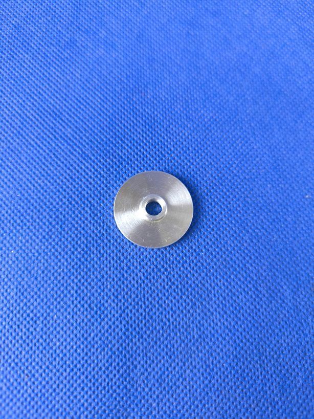 #3118; Distanzscheibe für Blatthalter  "Alu" in Natur (1000 Serie)