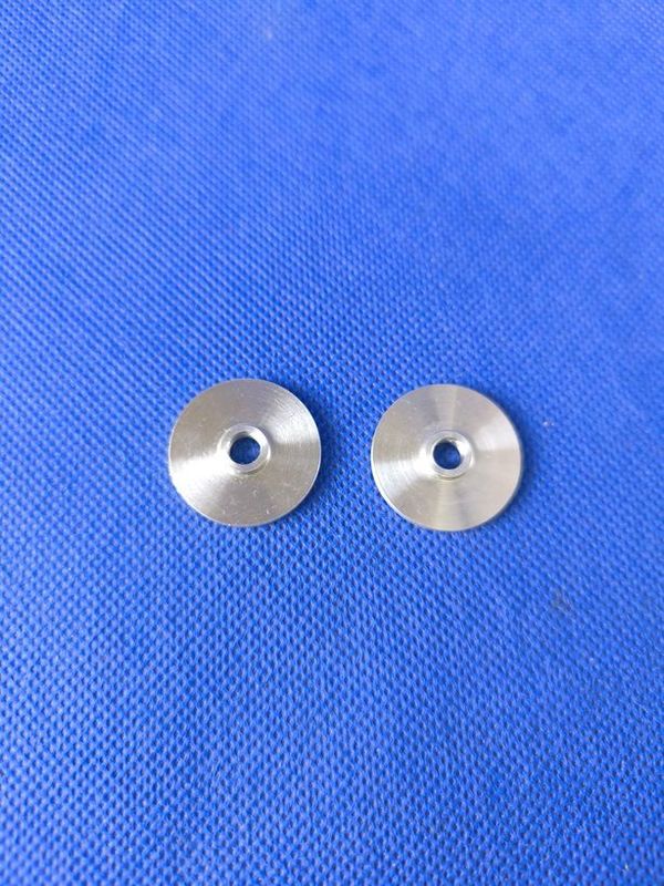 #3118-2; Distanzscheiben für Blatthalter #3118-2; Distanzscheiben für Blatthalter "Alu" in Natur (1000 Serie) (2 Stück)