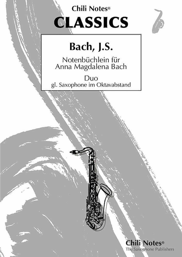 Notenbüchlein für Anna Magdalena Bach