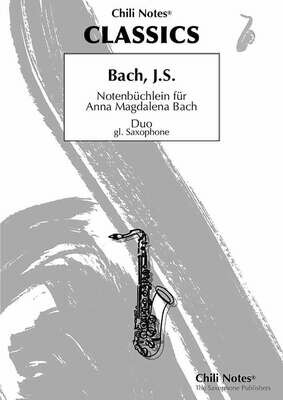 Notenbüchlein für Anna Magdalena Bach