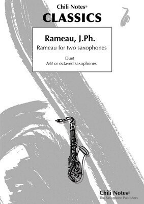 Rameau for two saxophones