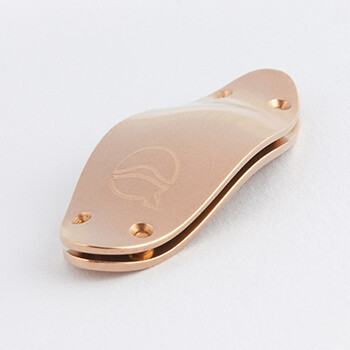 LefreQue Fine Silver/Gold plated Rose 41 mm LefreQue Fine Silver/Gold plated Rose 41 mm