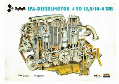 Robur-Lehrtafel-Robur-IFA-Dieselmotor