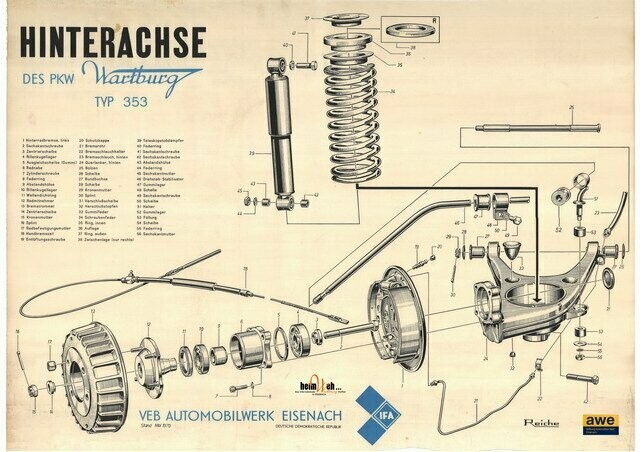 353-Lehrtafel-Hinterachse-1970 353-Lehrtafel-Hinterachse-1970
