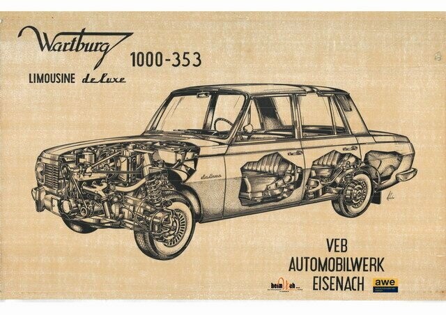 353-Lehrtafel-Limousine-Deluxe-Röntgendarstellung 353-Lehrtafel-Limousine-Deluxe-Röntgendarstellung
