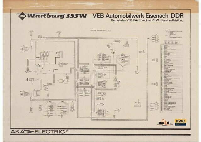 353-W-Lehrtafel-Schaltplan-Kabelbaumdarestellung 353-W-Lehrtafel-Schaltplan-Kabelbaumdarestellung