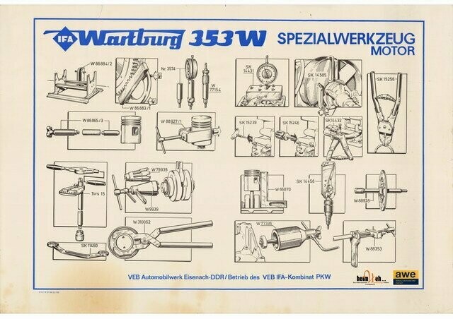 353-W-Lehrtafel-Spezialwerkzeuge_Motor