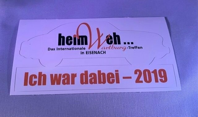 Aufkleber 2019
