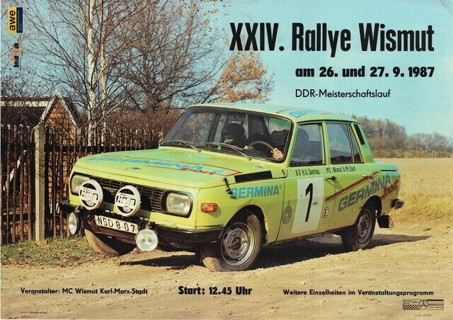 Poster_Rallye_Wismut_1987_XXIV Poster_Rallye_Wismut_1987_XXIV