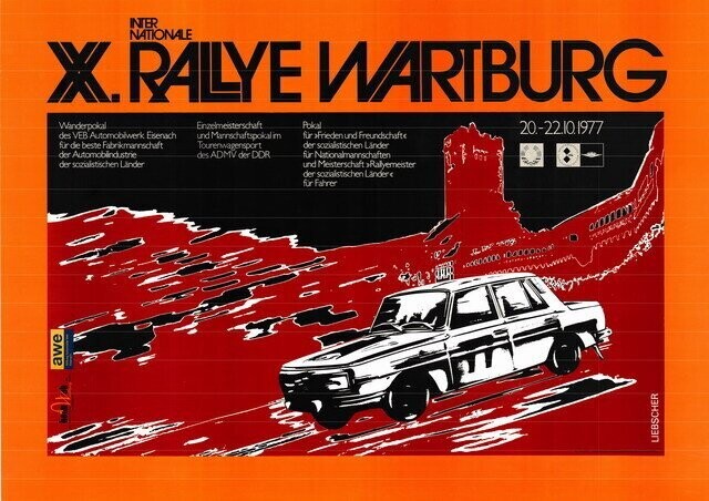 Poster_1977_XX_Rallye_Wartburg Poster_1977_XX_Rallye_Wartburg