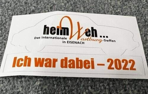 Aufkleber 2022