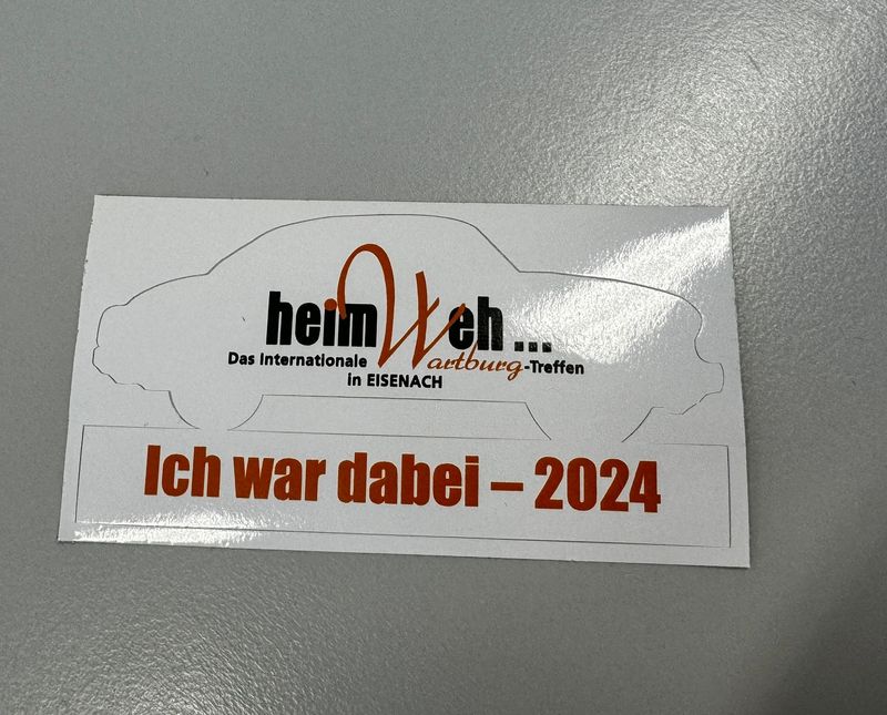 Aufkleber 2024