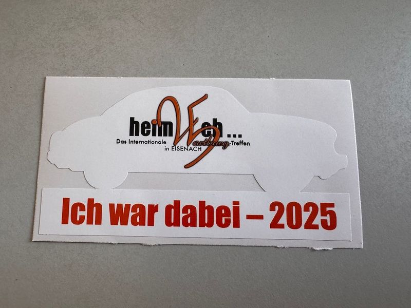Aufkleber 2025