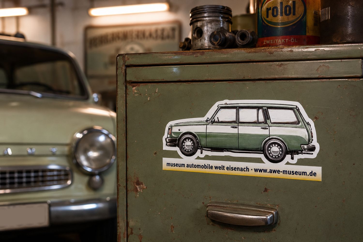 Aufkleber Wartburg 1.3 Tourist Werner Reiche Aufkleber Wartburg 1.3 Tourist Werner Reiche
