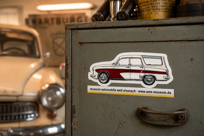 Aufkleber Wartburg 311 Camping Werner Reiche Aufkleber Wartburg 311 Camping Werner Reiche